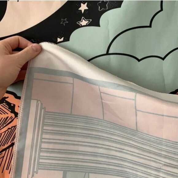 Urban Outfitters The Moon Tarot Tapestry 50 X 60 Large - Picture 6 of 6